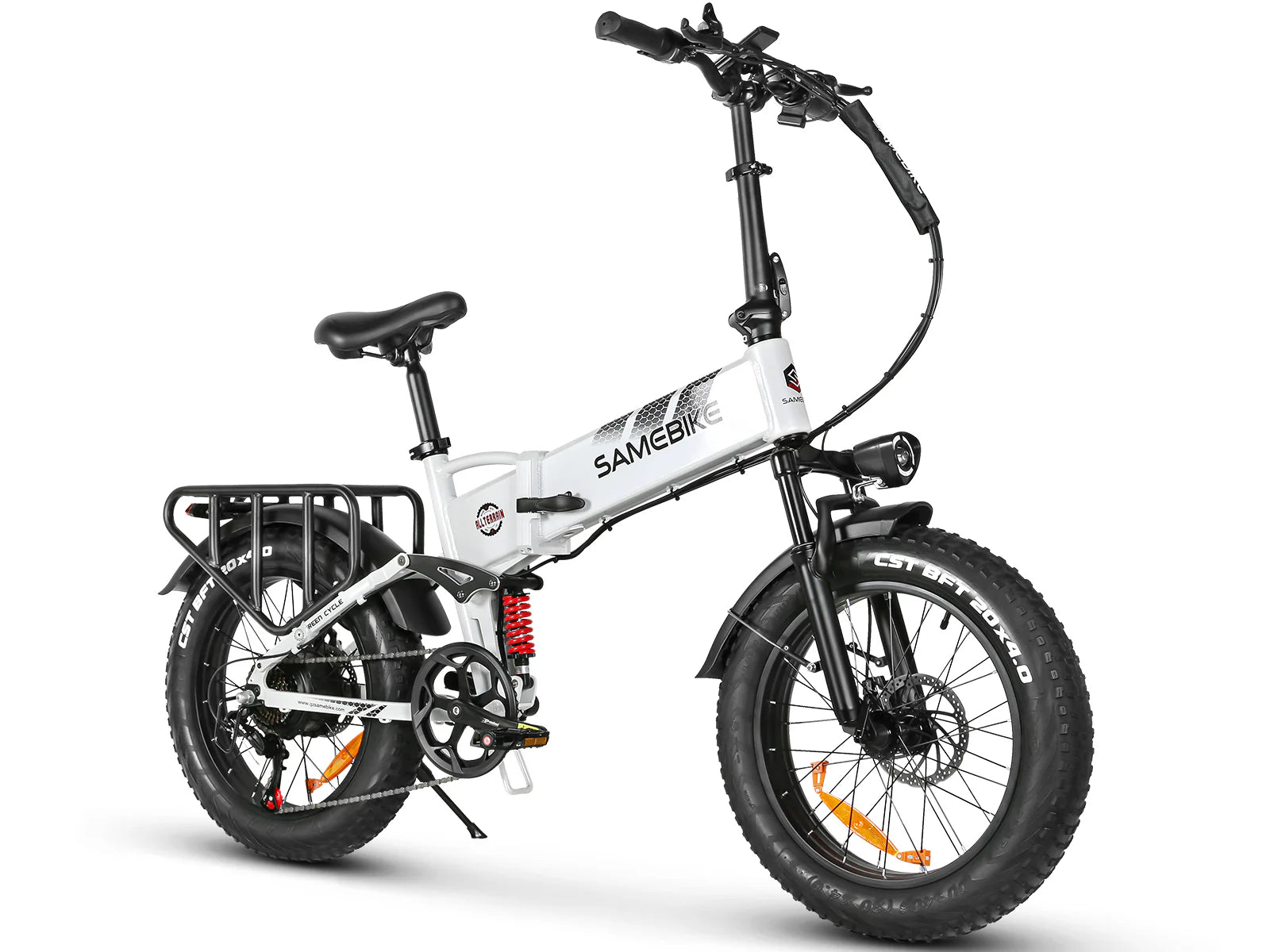 RS-A02 Pro Fat Tire Off Road E-Bike white